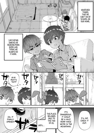 Shiranai Onee-san ga Bokura no Himitsu Kichi ni Yattekita! | A Random Lady Showed Up At Our Secret Base!
