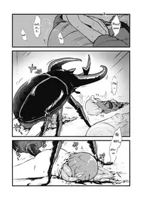 (C89) [02 (Harasaki)] Shinmyoumaru VS Caucasus Ookabuto | Shinmyoumaru VS Japanese Rhinoceros Beetle (Touhou Project) [English]