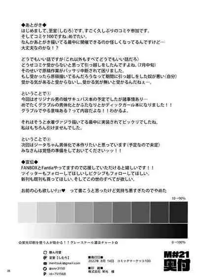 [Mentsukidou (Shimuro)] Gra-byuru!! Chinchin Ketsu-ana Bu ♂ (Granblue Fantasy) [Digital]