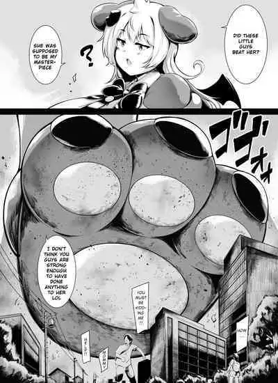 Bakunyuu Kitsune Mimi Mahou Shoujo wa Kyodaika shika Dekimasen! 2 | Big breasted fox eared magical girl can only be huge! 2