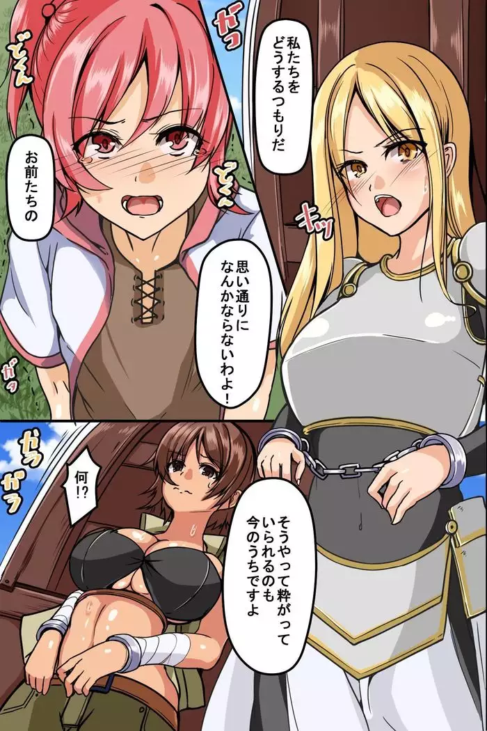 Goblin ni Tsukamatta Onnanoko-tachi ga Kachiku Shouhin to Shite Shukka Sareru made