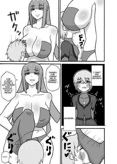 [Saga no Tame no Saga (Ratoo)] Hero Haiboku! ~Kaijin no Jissen Kunren~ [English] [Giratena]