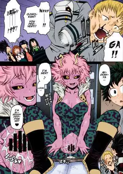 (C90) [CELLULOID-ACME (Chiba Toshirou)] POPPIN' GIRLS (My Hero Academia) [English] [naxusnl] [Colorized] [Miss One Life]