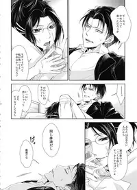 (C86) [RIX (Mamiya)] Kizutsui ta yoru ni (Shingeki no Kyojin)
