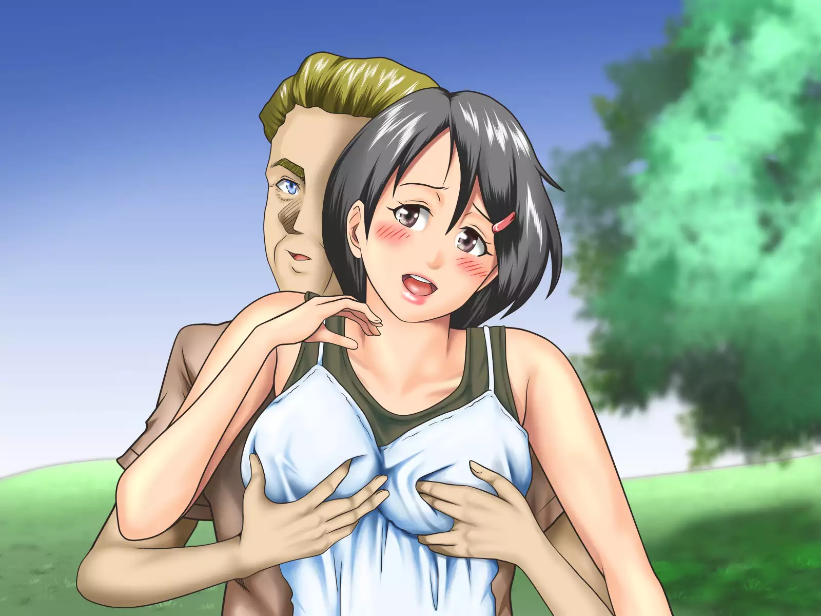 Working Holiday de Kaigai ni Sundeiru Kanojo ni Ai ni Itta Kekka…。