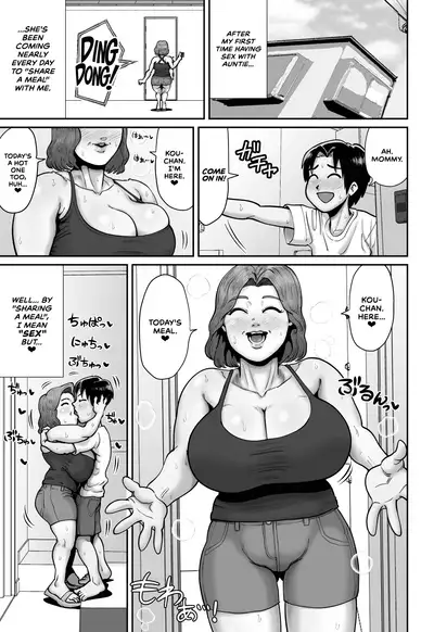 Bakunyuu Hitozuma Jukujo no Ecchi na Osusowake | An Extremely Busty Married MILF's Sexual Sharing