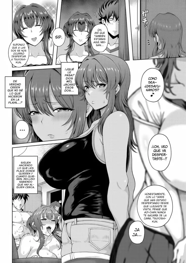Toshiue Zukushi Jukushita Sanshimai | Las tres hermanas mayores y maduras de al lado Cap.1-2