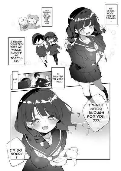 [A-WALKs (Fujishima Sei1go)] Hontou ni Kimochi ga Ii no wa Kojirase Osananajimi to no Uwakix [English] [Digital]
