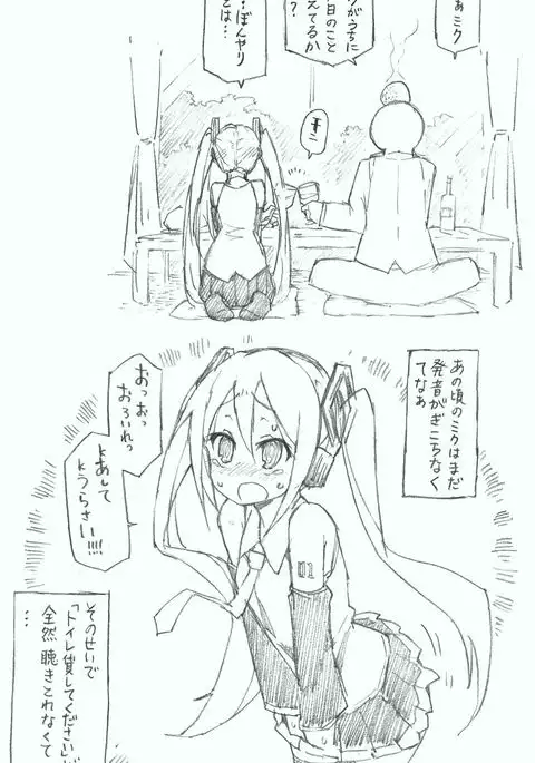 【初音ミク10th】初めての放尿音