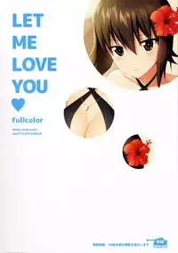 (C90) [abgrund (Saikawa Yusa)] LET ME LOVE YOU fullcolor (Girls und Panzer) [English]