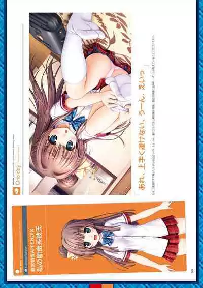 Daitoshokan no Hitsujikai Visual Fan Book Houkago Shippo Days & Dreaming Sheep Visual Fan Book