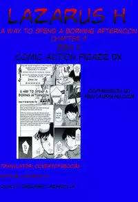 [Zen9] Taikutsu na Gogo no Sugoshikata | A Way to Spend a Boring Afternoon [English] [Lazarus H]