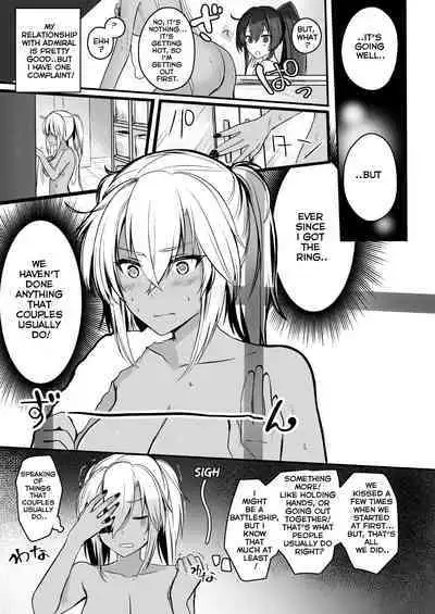 (C96) [Marosaan (Yunamaro)] Musashi-san no Yoru Jijou Shoya Hen (Kantai Collection -KanColle-) [English] [Carl]