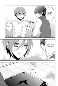 (Renai Jiyuugata! Junbi Undou) [Dolce Einsatz (Tomoe Kiko)] secret touch♥ ~Futari Dake no Himitsu Renshuu~ (Free!) [English] [Ikemen Scans & Silver Lining]