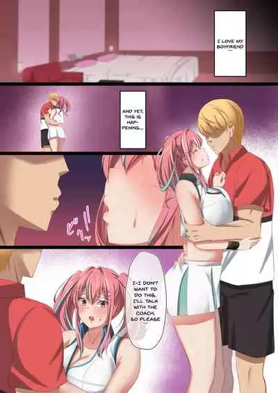 Bakunyuu Gal no Ore no Kanojo ga TenniCir no Yarichin Otoko ni Netorareta Hanashi | My Big Breasted Girlfriend Got Fucked By A Womanizer From The Tennis Club