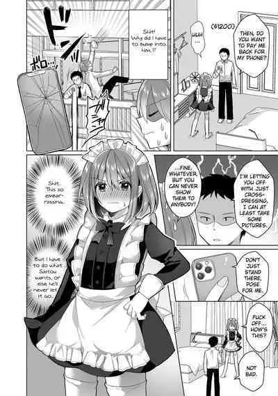SmaPho Bakibaki Wabi Maid | Dressed as a Maid for Breaking His Phone