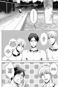 (Renai Jiyuugata! entry2) [GO MAD (Suzaka Shina)] Ore ga Sunao ni Narenai no wa Dou Kangaetemo Makoto ga Warui!! | No matter how you think about it, it’s Makoto’s fault that I can’t be honest with myself!! (Free!) [English] [Baka Dumb Aho Scans]