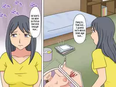 Benkyou yori mo Mama to no Sex ga Daiji | Sex with mommy is more important than studying