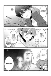 (Renai Jiyuugata! Junbi Undou) [Dolce Einsatz (Tomoe Kiko)] secret touch♥ ~Futari Dake no Himitsu Renshuu~ (Free!) [English] [Ikemen Scans & Silver Lining]