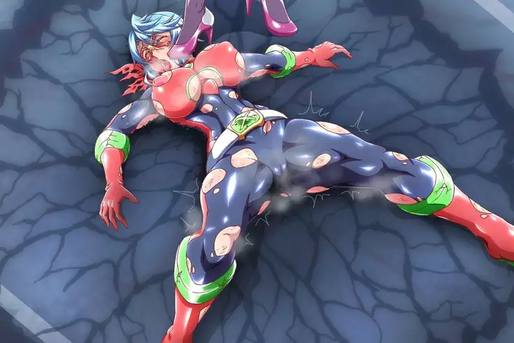 Seigi no Heroine Buzama Haiboku Shuu 4