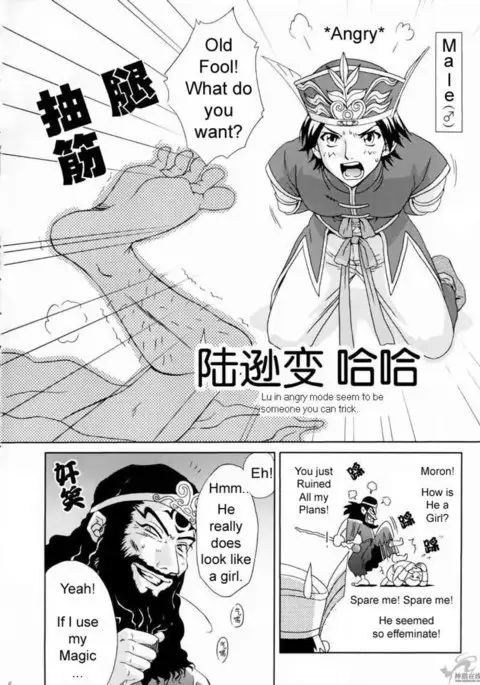 In Sangoku Musou Rikuson Gaiden