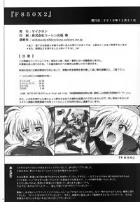 (C79) [Cyclone (Izumi, Reizei)] F850X2 (Mahou Shoujo Lyrical Nanoha) [English] [SaHa]
