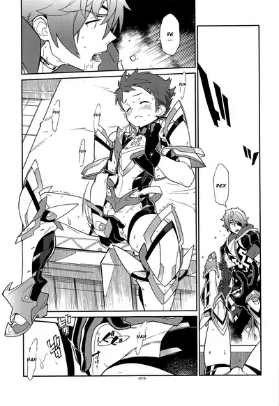 (SPARK13) [Article 60 of Criminal Code (Shuhan)] Suki tte Omottara, Ippai Heart ga Dechau. (Xenoblade Chronicles 2) [English]