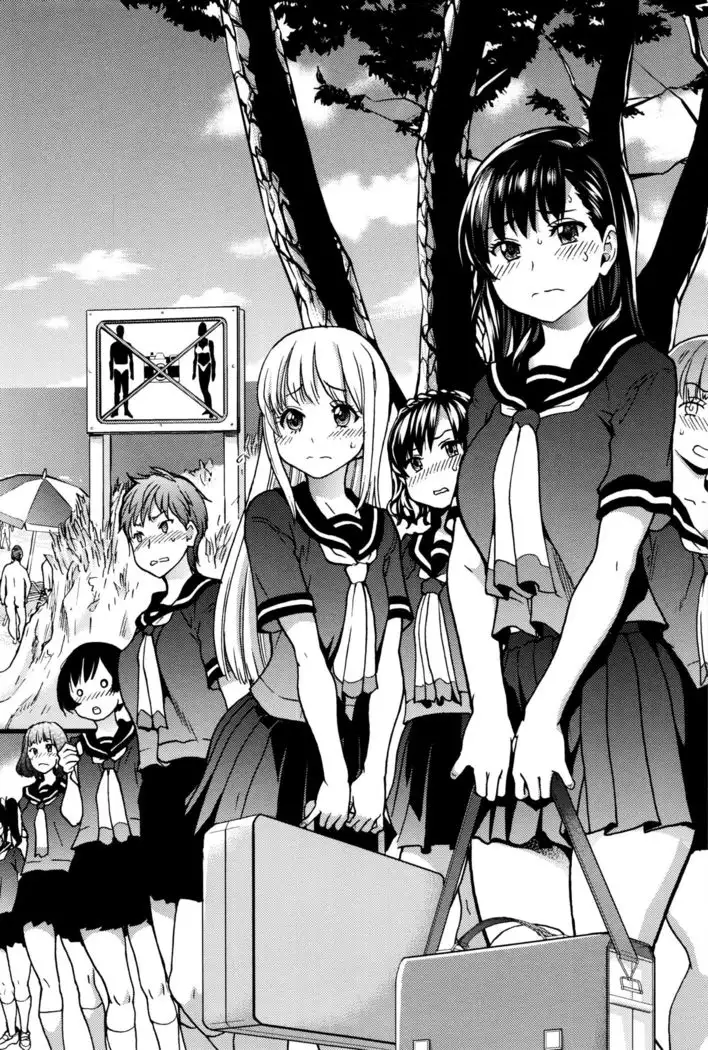 Nudist Beach ni Syuugaku Ryokoude!! - In school trip to the nudist beach!!