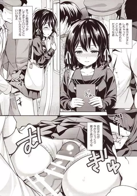 Chijoku no Chikan Densha 2 ~ Nerawareta Jukensei ~