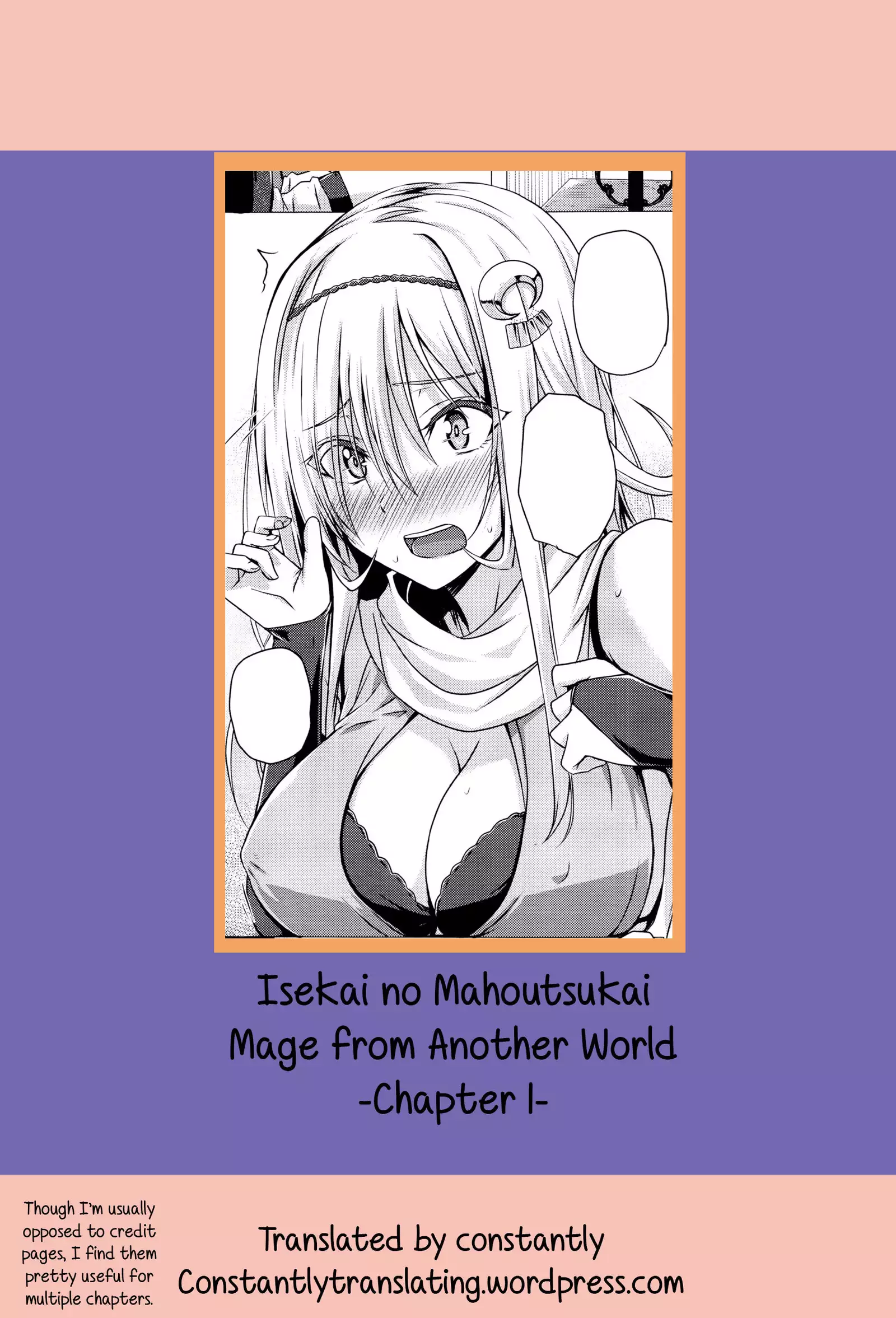 Isekai no Mahoutsukai Ch. 1-8