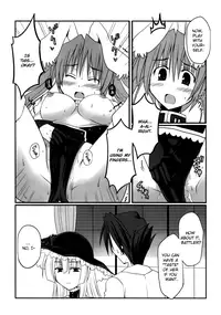 (C76) [Crea-Holic (Toshihiro)] Saba-sama no Otawamure | Fun with Mackerel-sama (Umineko no Naku Koro ni) [English] [U MAD]