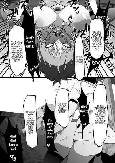 [My Cafe Saikou (Uraxia)] Zettai Makai Buzamaria 01 ~Kasshoku Kyouei Mizugi to Ouji Kidori no Mesu Buta Hen~ | Absolute Demostruction of the Maria ~Tanned Skin Under a Racing Swimsuit and The Pig Sow Who Thinks She's a Prince~ [English] [Digital]