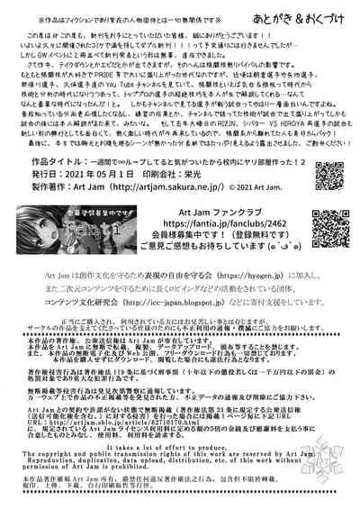 [Art Jam (Art Jam)] Isshuukan de Mugen Loop Shiteru to Kigatsuita kara, Kounai ni Yaribeya Tsukutta! 2 [Digital]