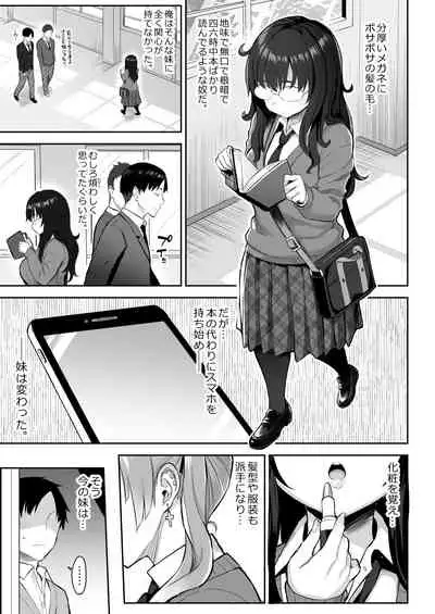 Moto InCha no Kyonyuu Yariman Imouto ga Erosugite, Onii-chan wa Mou...!!