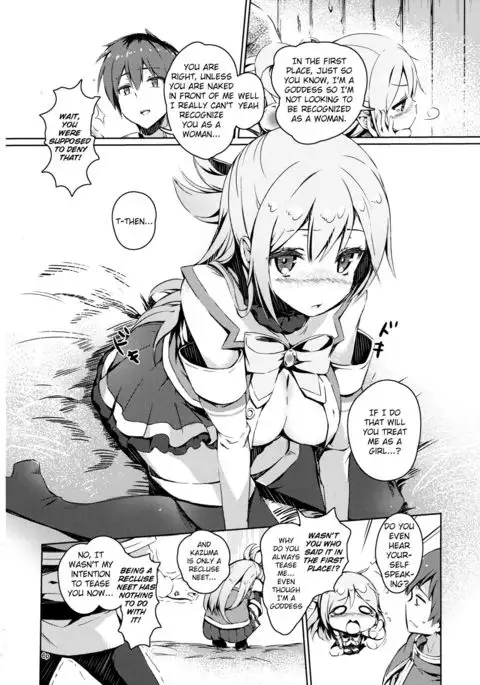 Kono Nikutarashii Megami no Icha Love o! | Making Love With This Hateful Goddess! {anon}