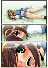 (C79) [Mousou Kai no Juunin wa Iki Teiru (Kandanchi)] Suzumiya Haruhi-san wa Oshikko wo Nomu no ga Daisuki mitai desu. Kouhen (Suzumiya Haruhi no Yuuutsu)