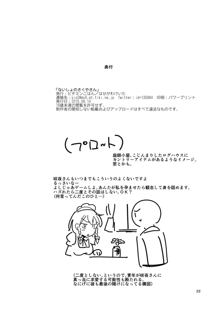 Naisho no Sakuya-san