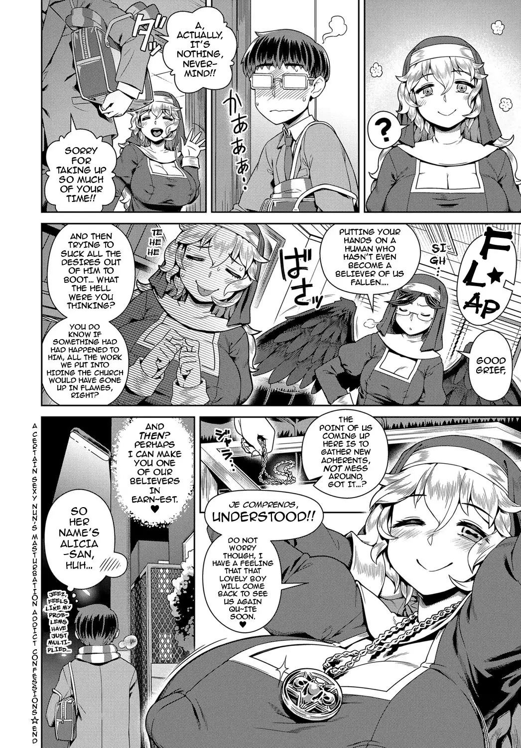 Wake ari Seishokusha Ona Yami Soudan | A Certain Sexy Nun’s Masturbation Addict Confessions