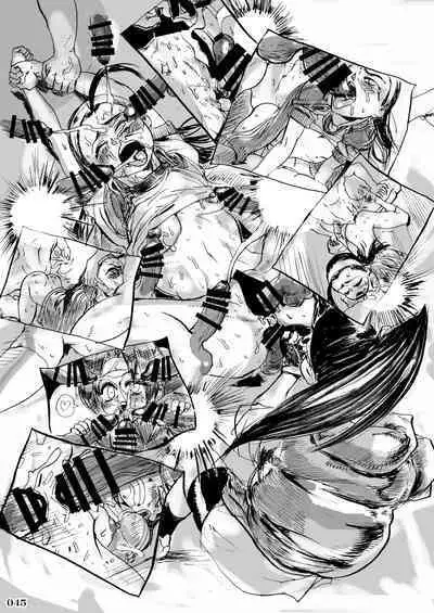 Fighting game heroines gangbang orgy a la carte!