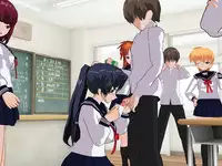 [Kuro Zuishou (Ichimai no Ginka)] Iinchou wa Class de Ijimerarete Imasu ~Ningen Owakarekai~