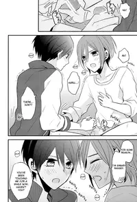 (Renai Jiyuugata! Junbi Undou) [Dolce Einsatz (Tomoe Kiko)] secret touch♥ ~Futari Dake no Himitsu Renshuu~ (Free!) [English] [Ikemen Scans & Silver Lining]