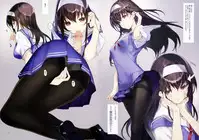 (COMIC1☆11) [LilyLilyRose, Nise-Jyuusyofutei (Mibu Natsuki, Nakamura Takeshi)] Boku-tachi no Senpai wa Kurokami Long x Kuro Tights de Eroi (Saenai Heroine no Sodatekata)
