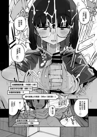 [Naitou2 (F4U)] Sakusei Dungeon Kouryaku ni Mukanai Jimiko no S-kyuu Dosukebe Status | 不適合攻略榨精地牢的土妹子的S級癡女屬性 [Chinese] [沒有漢化] [Digital]