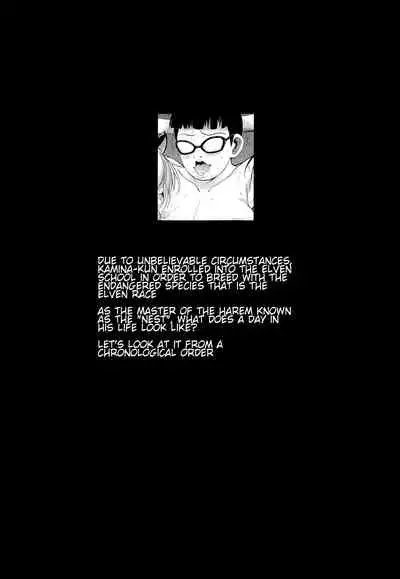 (C91) [Shoot The Moon (Fuetakishi)] High Elf x High School Kamina-kun no 1-nichi | High Elf x High School A Day in the Life of Kamina-kun [English] [Komori Translations]