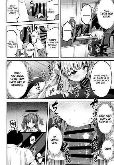 [Tsukuten (Madoka Tsukumo)] Seishori NOR Asobi - Ryoute ni Sensei to Yuuka-chan | Sexual Release NOR Toying - Sensei and Yuuka-chan wrapped around my fingers! (Blue Archive) [English] [Tea Party Scans] [Digital]