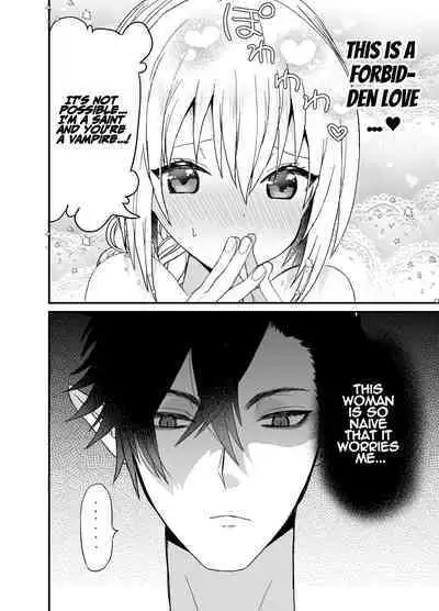 Seijo-chan wa Kichiku Kyuuketsuki no Inran Choukyou ni Zettai Makenai! | A Holy Woman Would Never Succumb to the Lewd Training of a Fiendish Vampire!