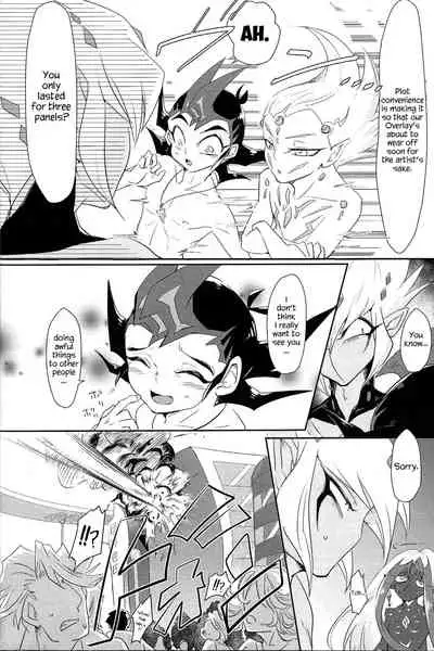 (Sennen Battle Phase 14) [Poco Poco (Shachoo, yuduko)] Ankokugai no Boss wa Kodomo ga Osuki... no You desu (Yu-Gi-Oh! ZEXAL) [English] {Hennojin}