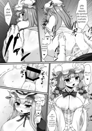 Patchouli no Shiriana Bon | A Book About Patchouli's Asshole. Spanish