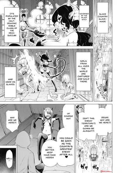[Akatsuki Myuuto] Isekai Harem Paradise Ge | Other World Harem Paradise Second Part Ch. 1-6 [English] {Doujins.com}