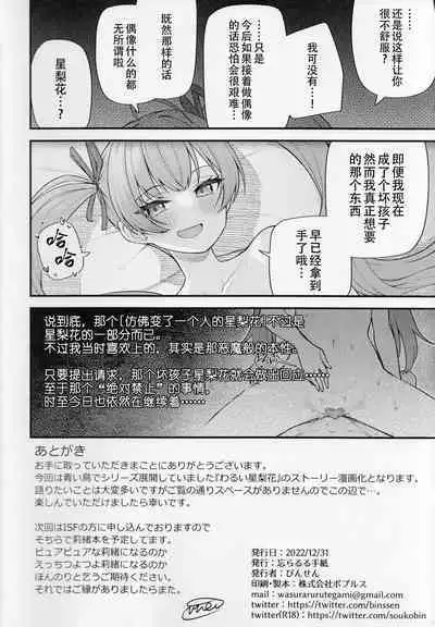 (C101) [Wasuraruru Tegami (Binsen)] Tatoeba Konna Million Theater vol.9 -Warui Serika- | 若是有这样的百万剧场- vol.9 -坏孩子星梨花- (THE IDOLM@STER MILLION LIVE!) [Chinese] [黄记汉化组]